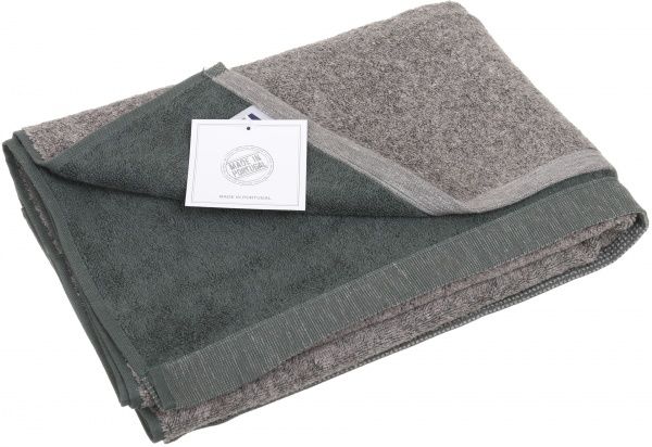 Рушник двосторонній 70x140 см смарагдовий Duo 