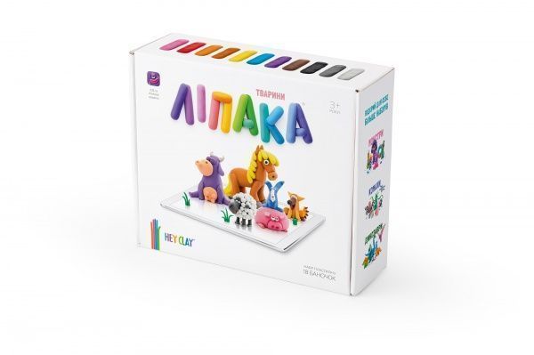 Интерактивный пластилин Липака Животные 523588
