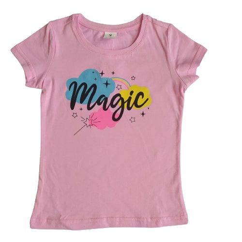 Футболка для дівчинки Роза 200243 р.110 світло-рожевий 