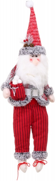 Декоративна фігура Meizhou Huafu Trading Дід Мороз/Сніговик в асортименті 56 см 