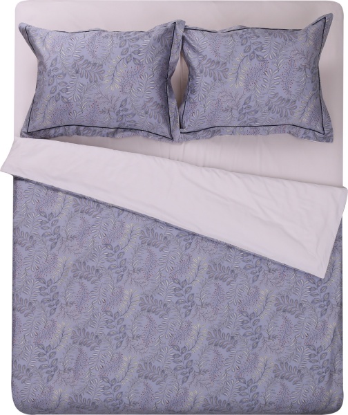 Комплект постільної білизни Izeda 2 синій Lameirinho 