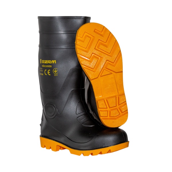 Чоботи гумові Sizam Vancouver р.45 36300 чорний