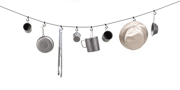 Мотузка Naturehike NH19PJ040 430мм, темно-сірий