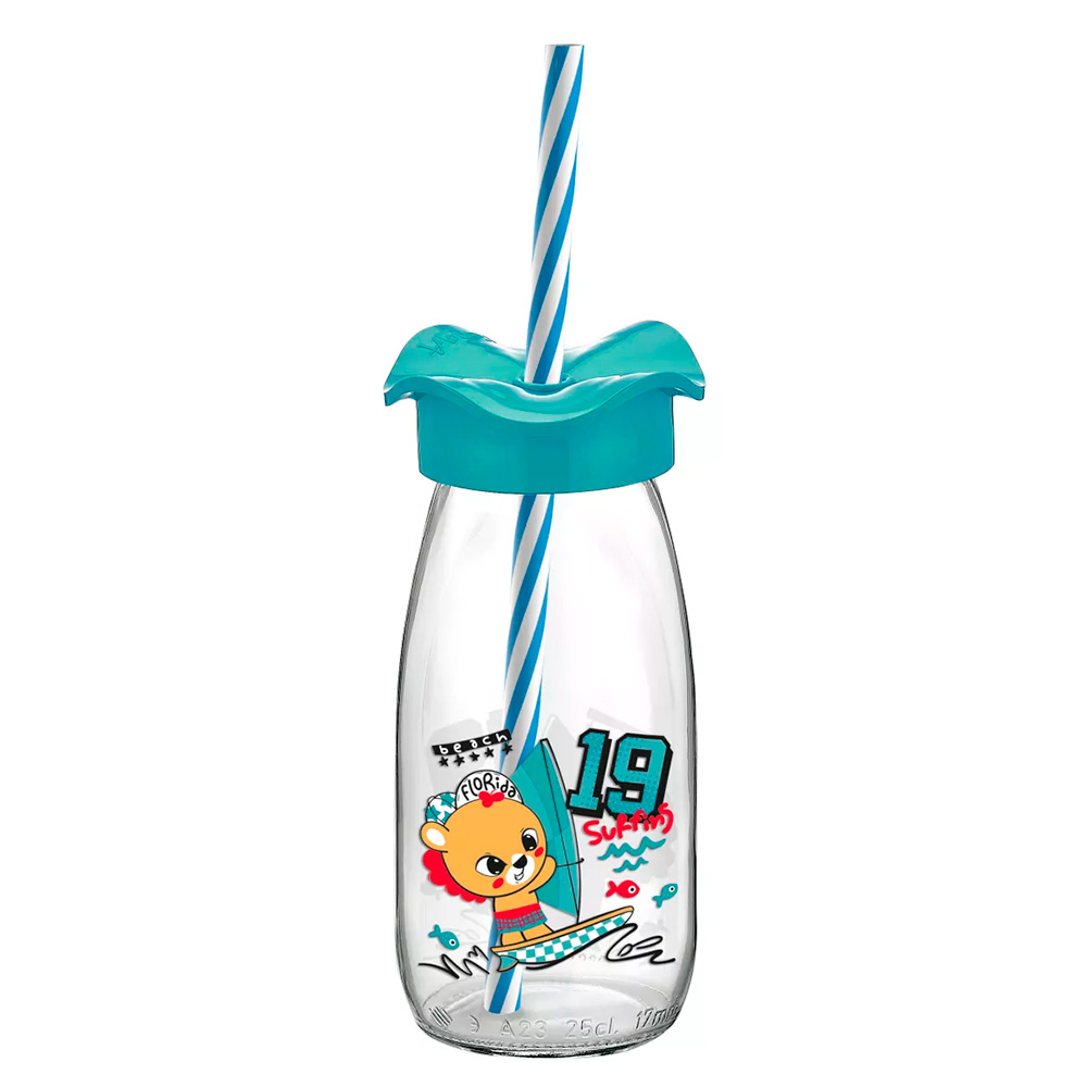 Пляшка для води Vittora Firfir 250мл vt-182041 бірюза