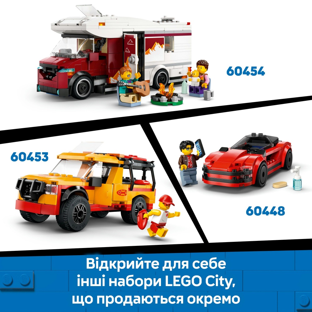 Конструктор LEGO City Позашляхова гірська вантажівка 4x4 60447