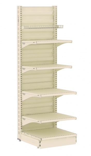 Стеллаж торговыйModern-Expo презентационный 1650х540х560 корзина/5 полок (9001 ш.п.)