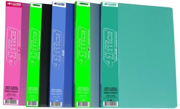 Папка з файлами А4, 20 файлів,PP, 4-223