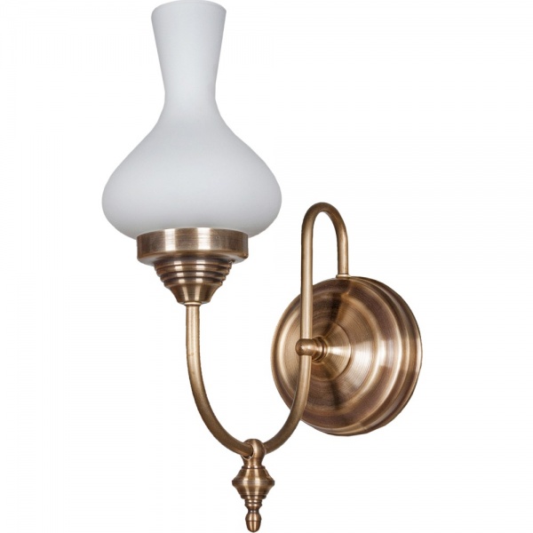 Бра Фабрика Світла Легенда НББ 27-1х60-113 1x60 Вт E27 латунь 