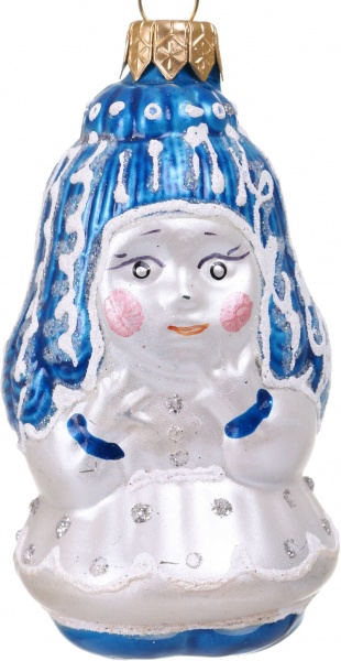 Декорация новогодняя Формовая игрушка в ассортименте 7 см 