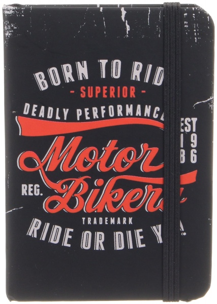 Книга для нотаток Motor Bikers А7 96 аркушів