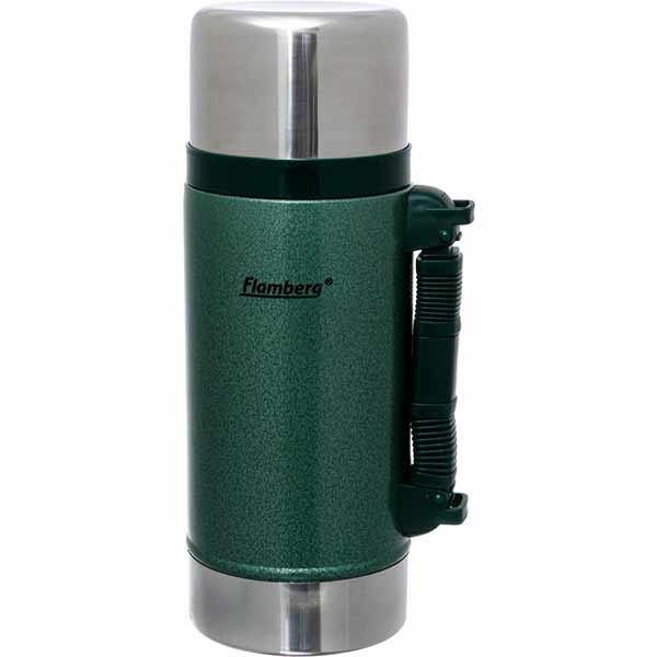 Термос 750 мл зелений VG075 Flamberg