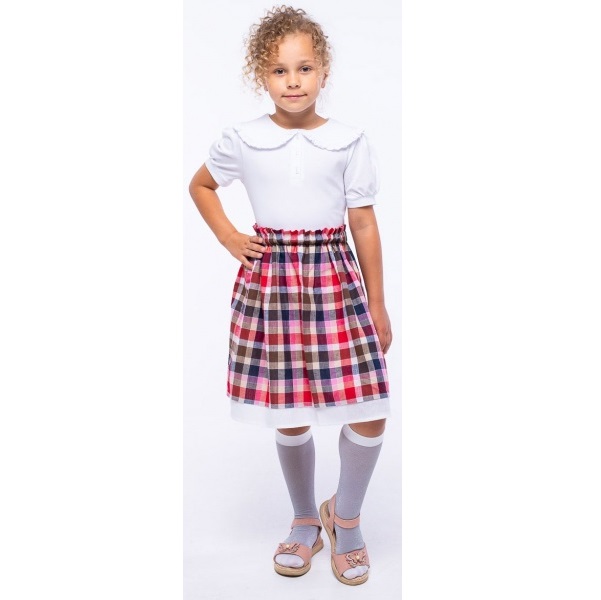 Блуза Vidoli G-21932S р.140 белый 