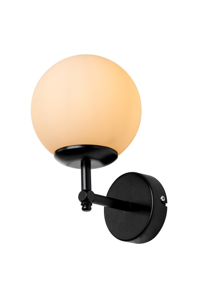 Бра Luna Dolphin 1x60 Вт E27 чорний MDL.4756 