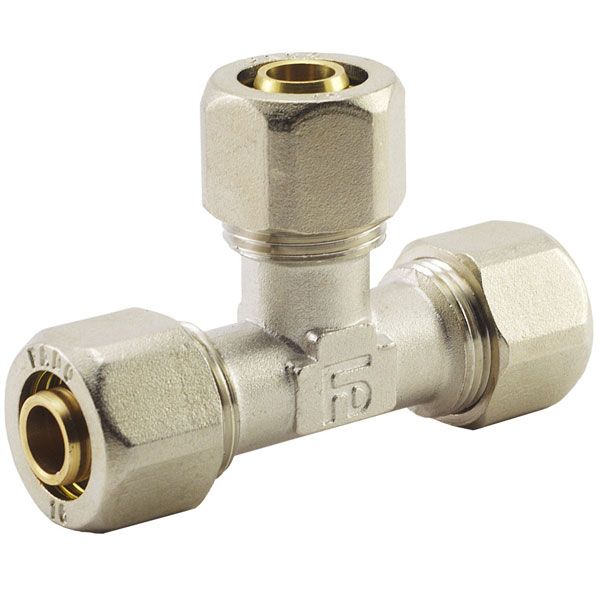 Трійник обжимний Fado RFT07 26x20x26 мм