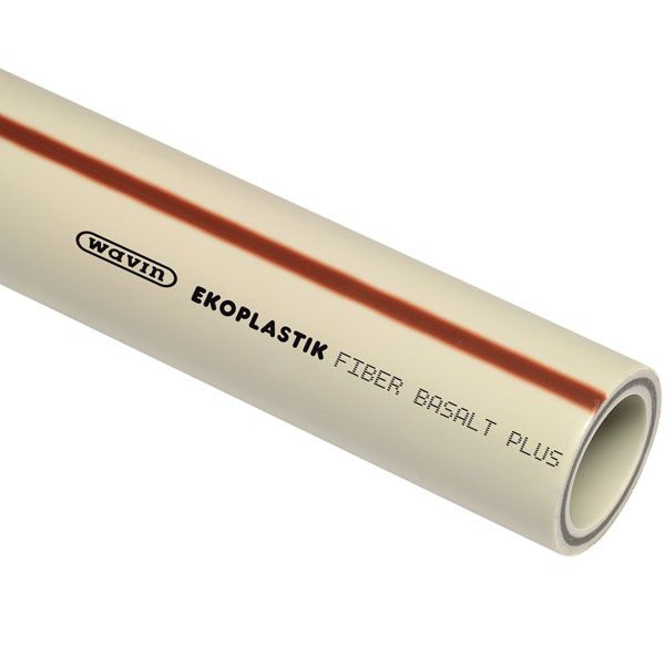 Труба поліпропіленова Wavin Ekoplastik Fiber Basalt Plus 32