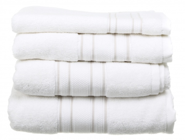 Полотенце Villa 50x100 см белый с бежевым Sous Dias 