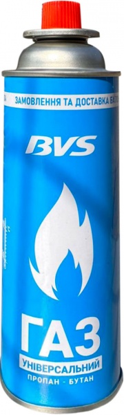Баллон газовый BVS цанговый 220 г 