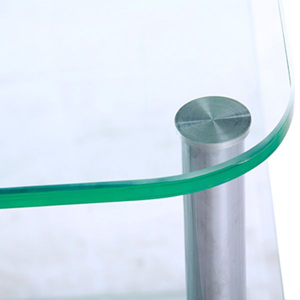 Підставка під ТВ скло прозоре 650x430x550 мм