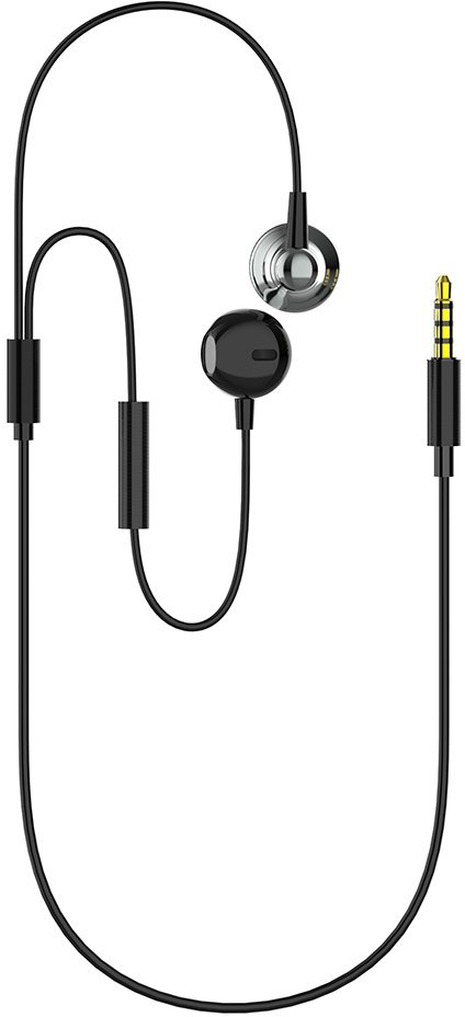 Навушники ColorWay Slim 3.5 mm Wired Earphone Blast 1 black (CW-WD01BK)