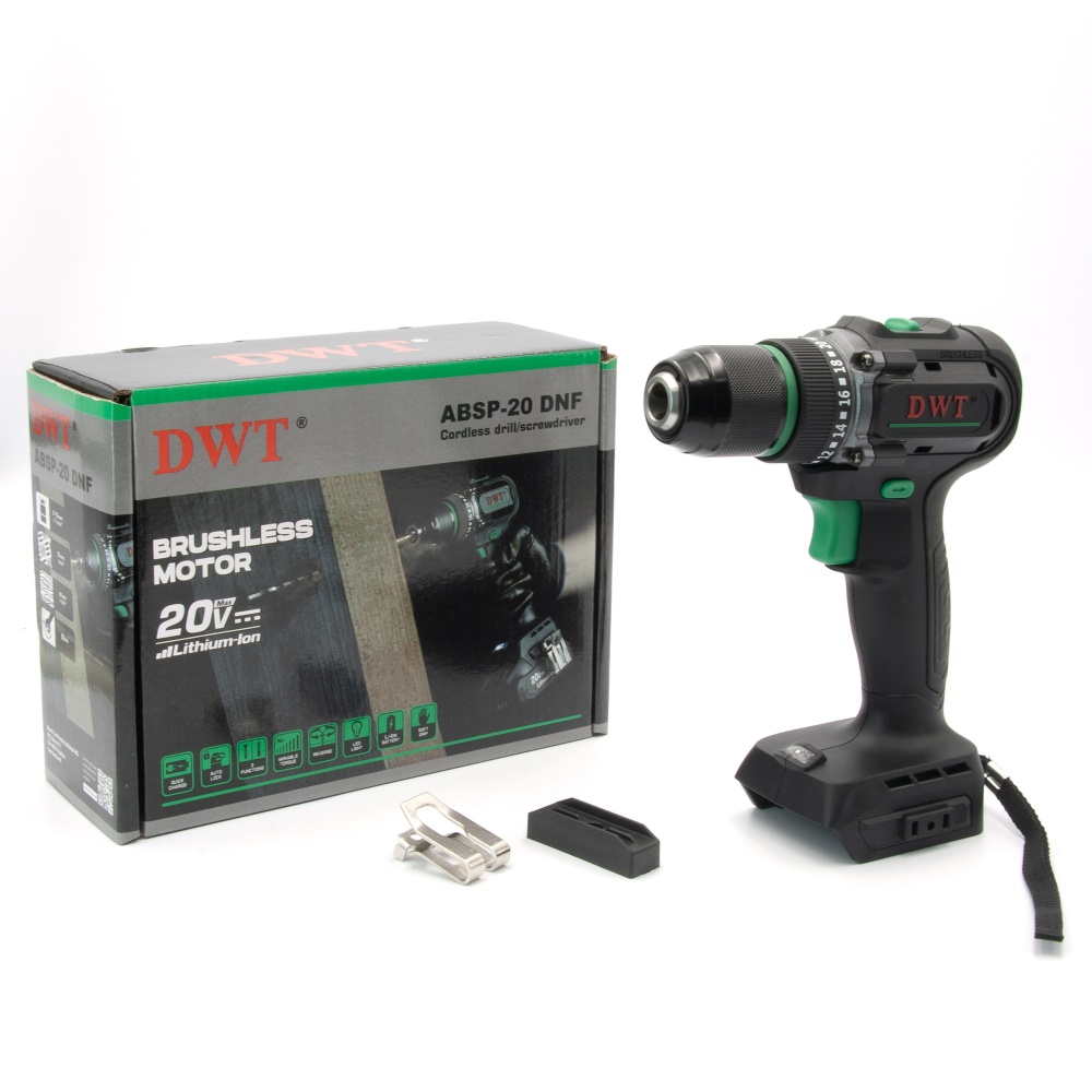 Шуруповерт акумуляторний DWT ABSP-20 DNF ABSP-20 DNF