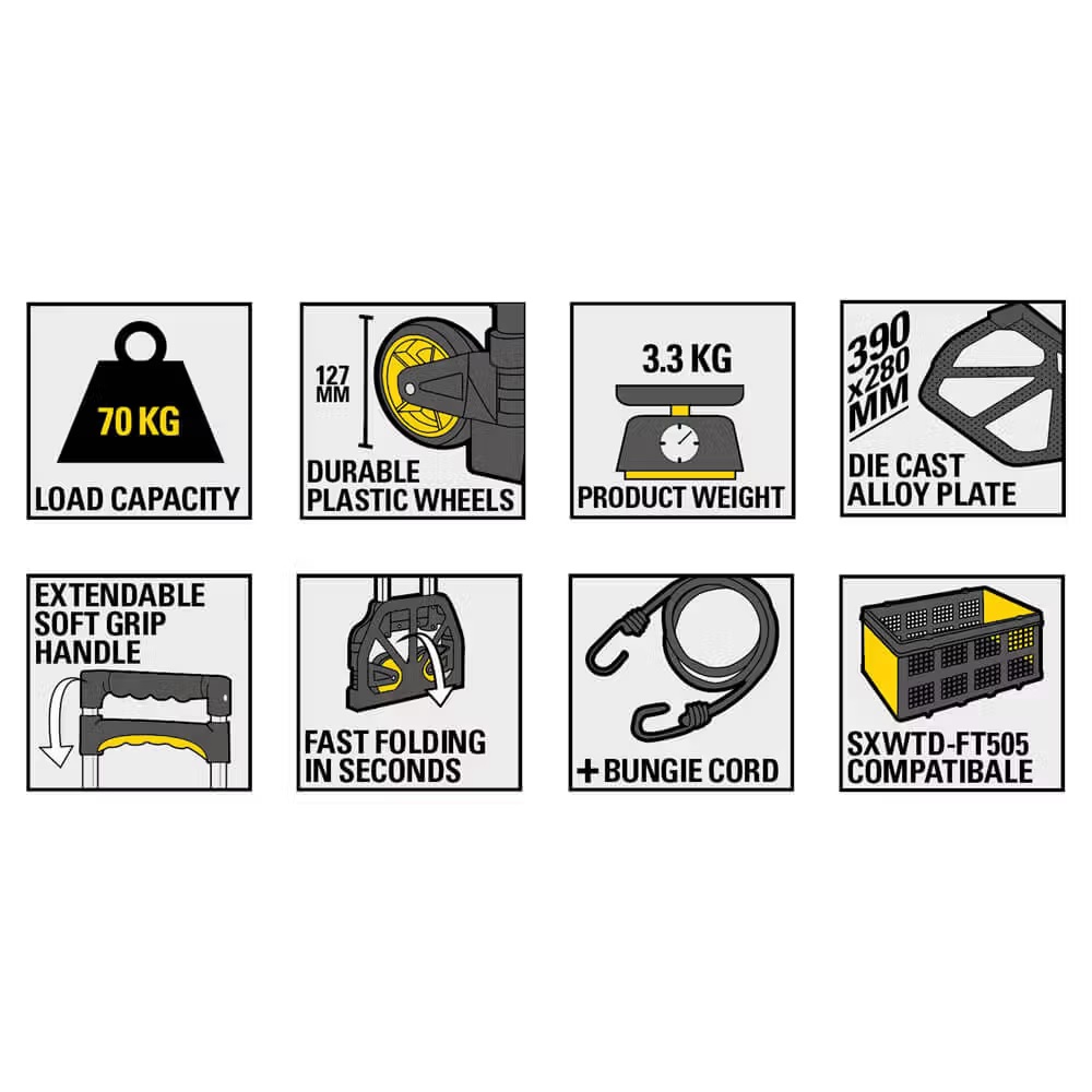 Тележка складская Stanley SXWT-FT501
