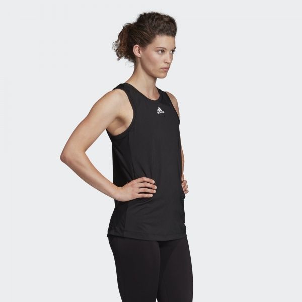 Майка Adidas 2WAY 3S TIE TNK DX7556 S чорний