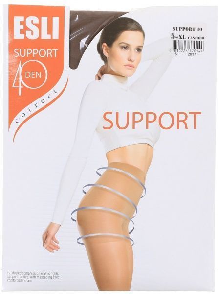 Колготки женские Conte Support 40 den р. 5 дымчатый 1 шт. 