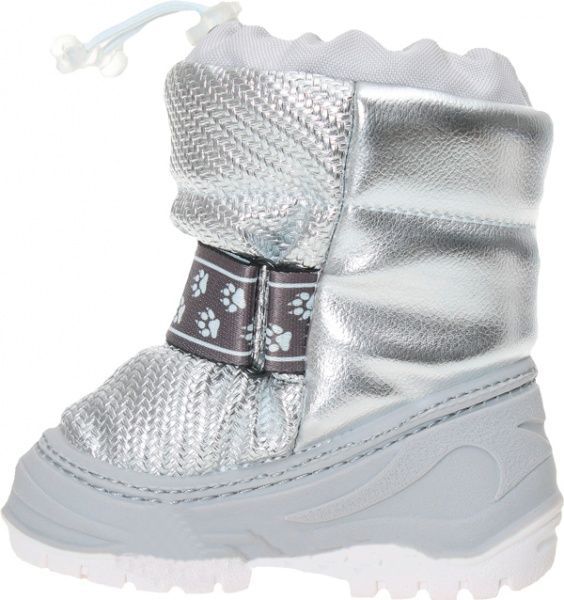 Чоботи Alisa Line Sparkli р.22 срібний 