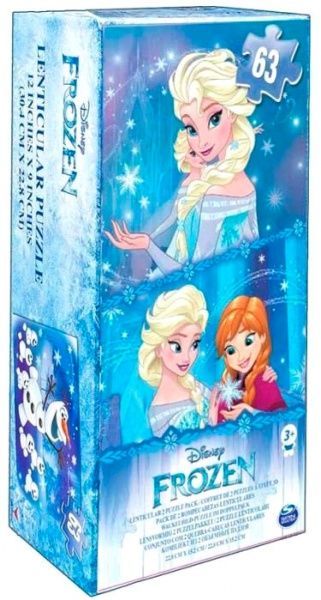 Пазл переливающийся Spin Master 2 в 1 «Холодное сердце» SM98325/6033110