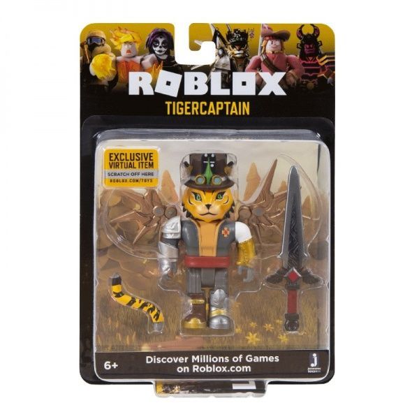Фігурка колекційна Jazwares Roblox Core Figures TigerCaptain W4 ROG0111 