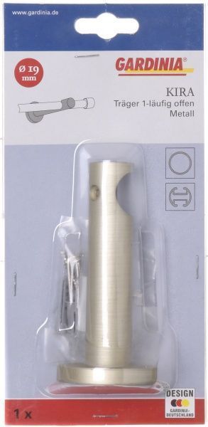 Тримач для карниза Gardinia Kira одинарний набірний d19 мм шампань 1 шт. 