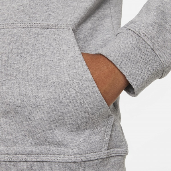 Джемпер Nike B NSW FT CLUB FZ DD1698-091 р. XL сірий