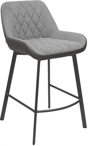 Стул Bjorn полубарный NORD PB MAGIC VELVET 2209 PR черный / черный