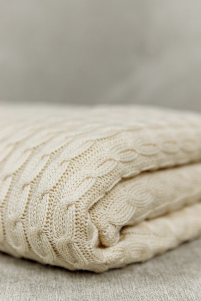 Плед Sweet home 130x170 см крем