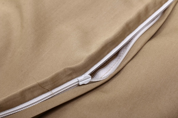 Комплект постільної білизни євро бежево-золотий Homeline 