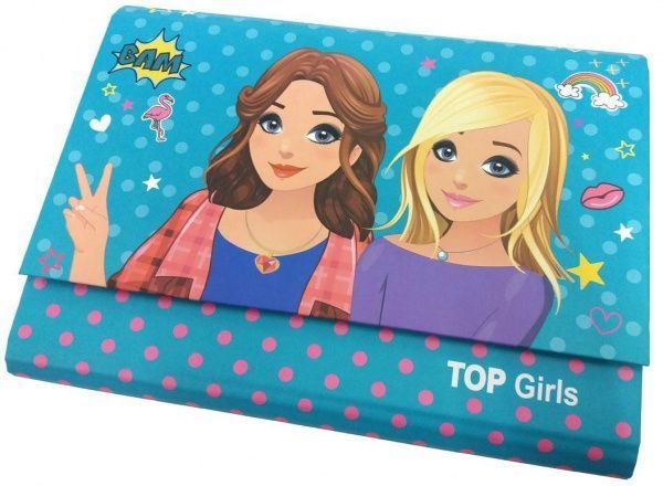Папка-портфель Тop Girls на 6 отделений