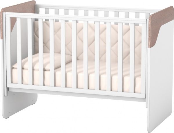 Кровать детская Veres Сидней ЛД4 капучино-белый 04.3.1.1.13