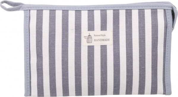 Косметичка Полоска Макси B5111 серый 