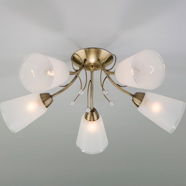 Люстра стельова Strotskis Patrice 30150/5 5x40 Вт E27 антична бронза 