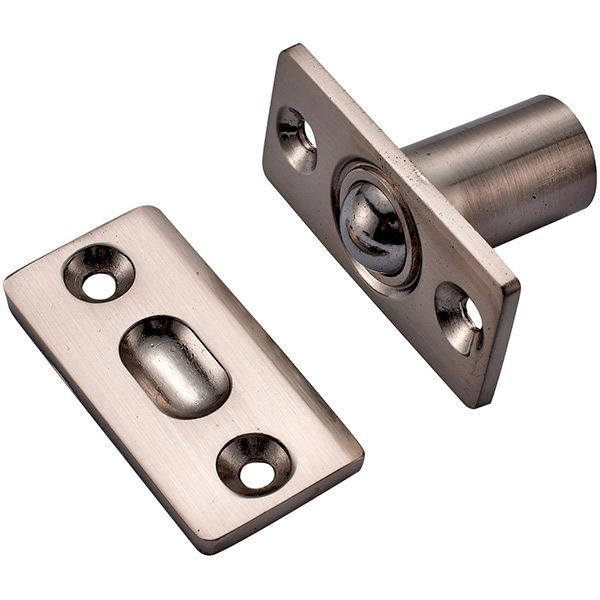 Защіпка дверна MVM МB-100 SN матовий нікель