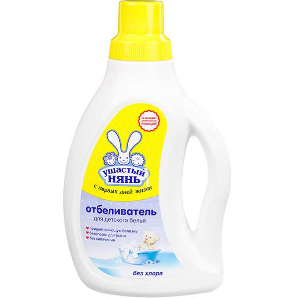 Отбеливатель Ушастый нянь для детского белья 750 мл