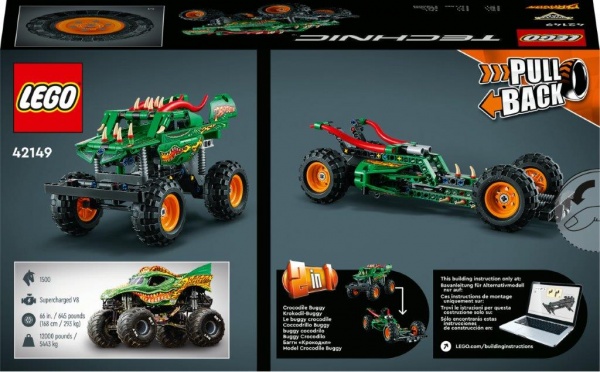 Конструктор LEGO Technic Monster Jam™ Dragon™ 42149