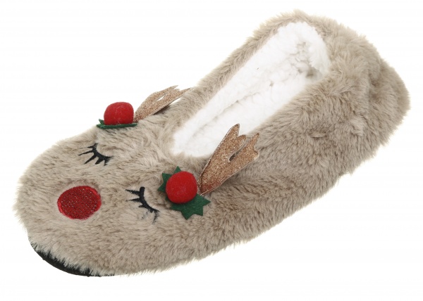 Обувь домашняя La Nuit олененок р.38/40 бежевый 