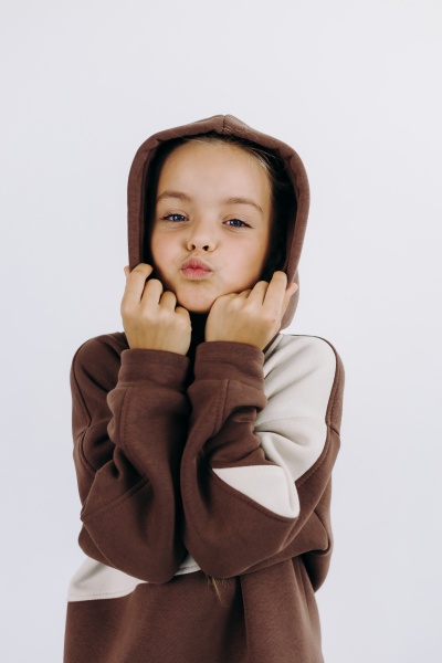 Спортивный костюм Obzor р.146 капучино 872 