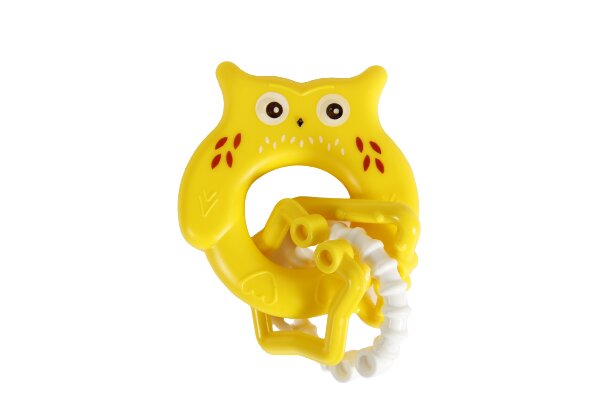 Іграшка-брязкальце Lindo Сова з кільцями 1618