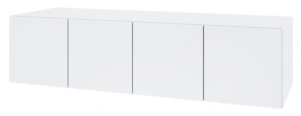 Додатковий сегмент Берегиня Антресоль до шафи Choice 4д3я 400х1600х550 мм німфея альба /