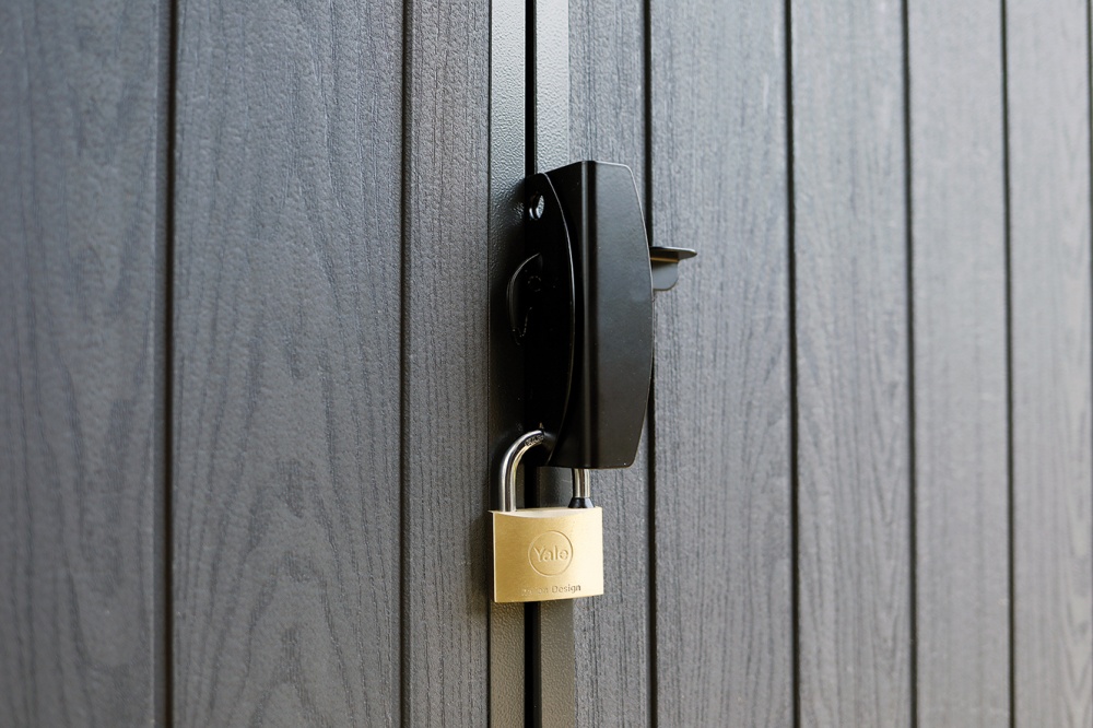 Дом садовый Keter DARWIN 126x185x205 см серый