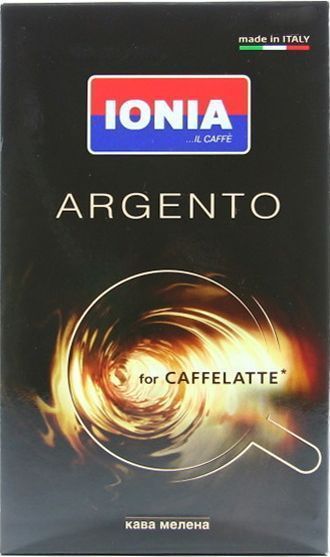 Кофе молотый Ionia Аrgento 250 г 8005883100306 