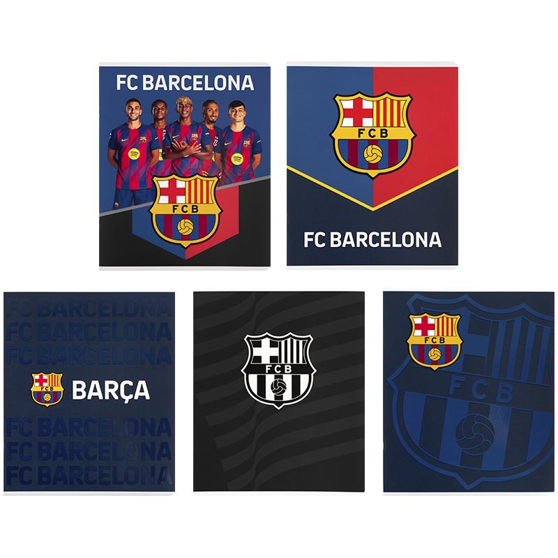 Зошит FC Barcelona 24 арк. клітинка BC26-238 KITE — фото 1