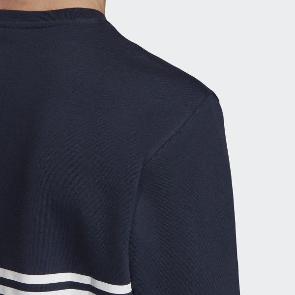 Джемпер Adidas OUTLINE CRW FLC EJ8778 р. M темно-синій